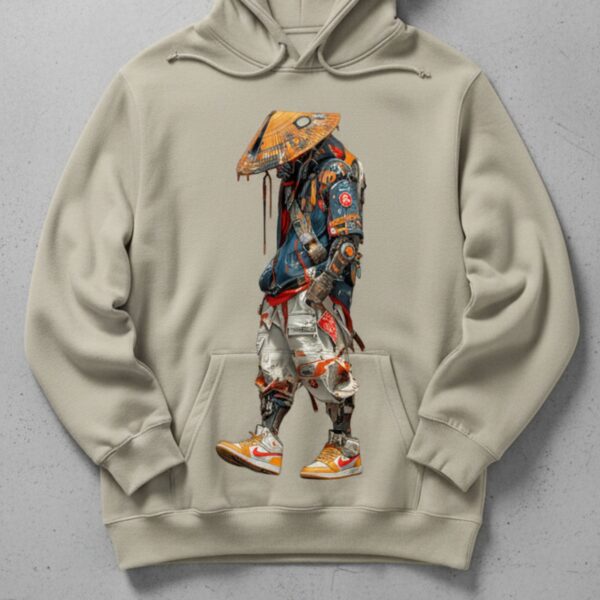 Cyberpunk Ronin Graphic Hoodie