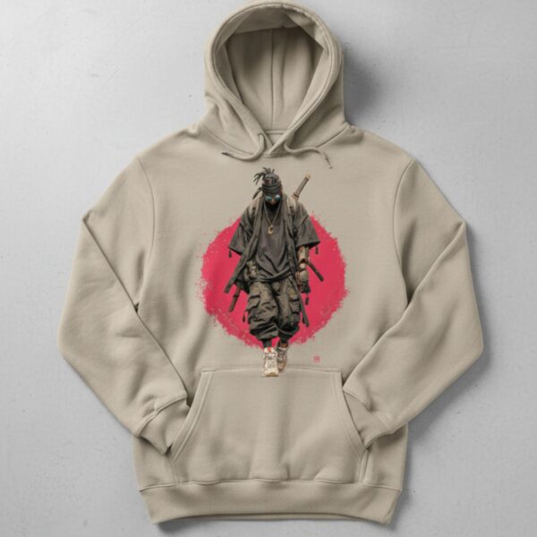 Cyberpunk Samurai Graphic Hoodie