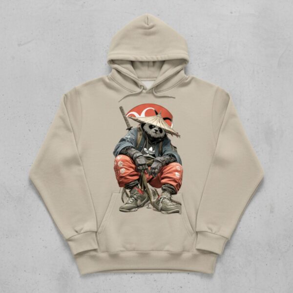 Samurai Panda Graphic Hoodie