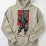 Urban Techwear Graphic Hoodie